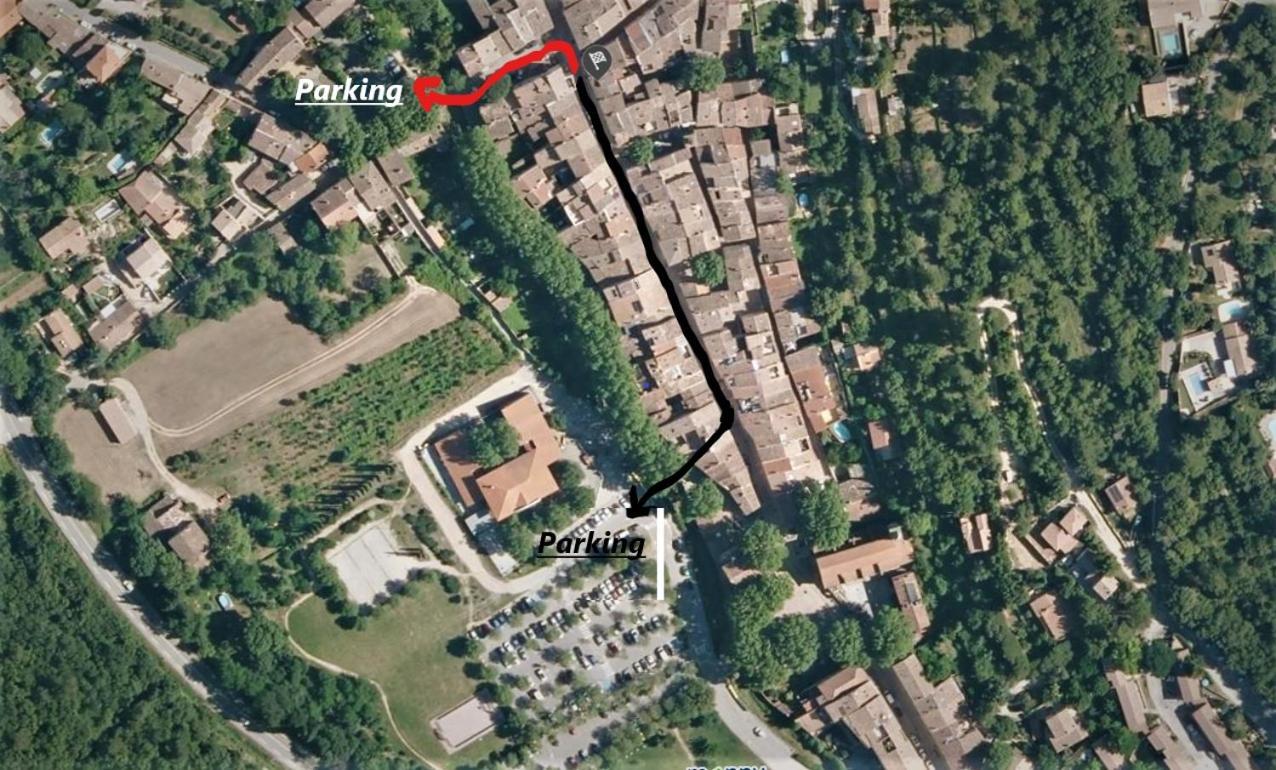 Studio En Duplex La Roquebrussanne 外观 照片